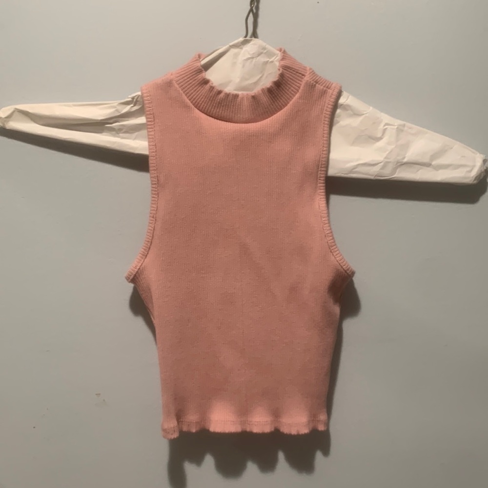 21 Saints Blush Crop Tank